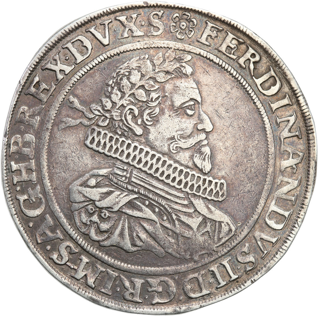Śląsk. Wrocław. Ferdynand II (1619-1637). Talar 1632 IZ, Wrocław